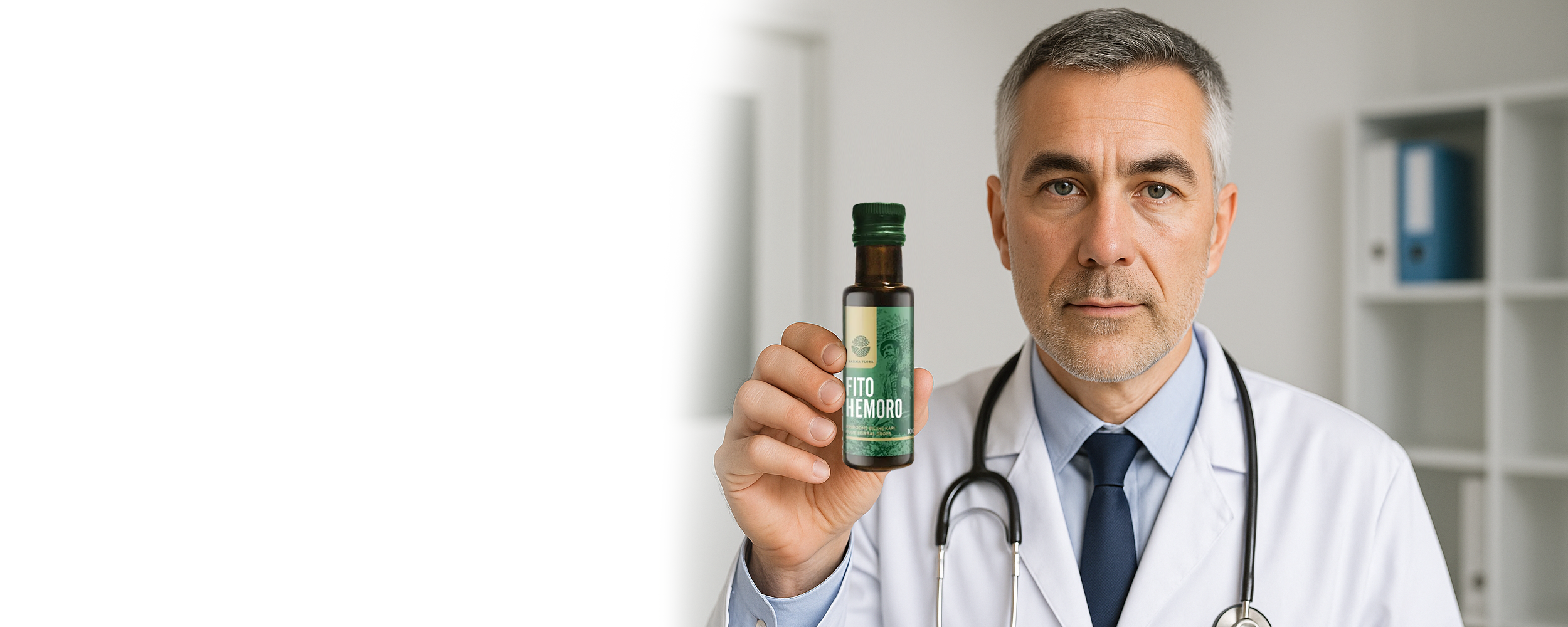 Profesionalni medicinski stručnjak sa FITOHEMORO proizvodom